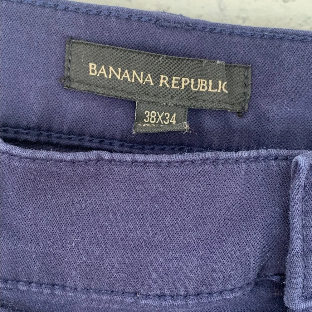 Banana Republic Deep Blue Trousers size 38x34